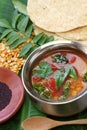 Tomato rasam, south indian soup Royalty Free Stock Photo
