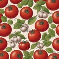 tomato, red ripe tomatoes, tomatoes - fresh vegetables, image on isolated background Royalty Free Stock Photo