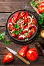 Tomato salad Royalty Free Stock Photo