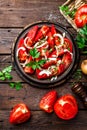 Tomato salad Royalty Free Stock Photo