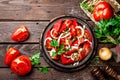 Tomato salad Royalty Free Stock Photo
