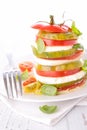 Tomato salad Royalty Free Stock Photo