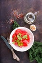 Tomato salad Royalty Free Stock Photo