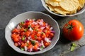 Tomato Salsa and Tortilla Chips