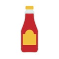 Tomato sauce bottle. Ketchup or hot chilli sauce. BBQ sauce