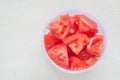 Tomato slice Royalty Free Stock Photo