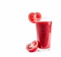 Tomato Smoothie,Drink with high vitamin C, refreshing, quench thirst, reduce wrinkles, free radicals