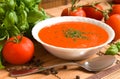 Tomato soup Royalty Free Stock Photo