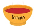 Tomato Soup Bowl Royalty Free Stock Photo