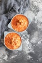 Tomato soup with noodles and meatballs Royalty Free Stock Photo