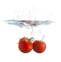 Tomato Splash Royalty Free Stock Photo