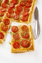 Tomato Tart Royalty Free Stock Photo