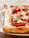 Tomato tart, puff pastry