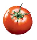 Tomato with waterdrop Royalty Free Stock Photo