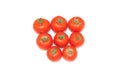 Tomato in a white background Royalty Free Stock Photo