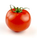 Tomato on white. with clipping path