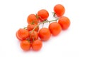 Tomato on the white isolatd background. Royalty Free Stock Photo