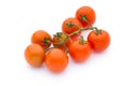 Tomato on the white isolatd background. Royalty Free Stock Photo