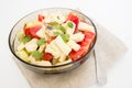 Tomatoe and cheese salad Royalty Free Stock Photo