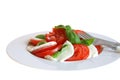 Tomatoe with mozzarella