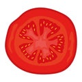 tomatoe slice illustration