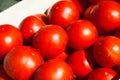 Tomatoes in a box Royalty Free Stock Photo