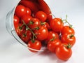Tomatoes in a Bucket Royalty Free Stock Photo
