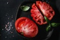 Tomatoes Coeur De Boeuf. Beefsteak tomato