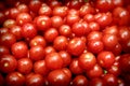 Tomatoes on the counter of the store Royalty Free Stock Photo