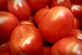 Tomatoes on the counter of the store Royalty Free Stock Photo