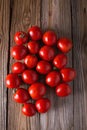 Tomatoes of different varieties. Red tomatoes Tomatoes background. Fresh tomatoes Healthy food concept.