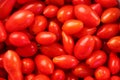 Red tomatoes, food ingredient in a white cup, Italy