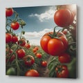 Tomatoes garden photography