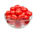 Tomatoes in glass plate