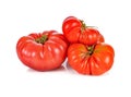 Tomatoes isolated on a white background