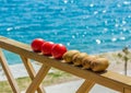 Tomatoes and kiwifruit