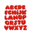 Tomatoes Letters, Hand Drawn Tomato Alphabet, Vector Pepper font, EPS Doodle Font, Diary, Planner and Notebook Stickers