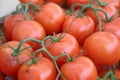 Tomatoes market vegetables food vegetarian Royalty Free Stock Photo