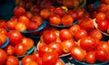 Tomatoes in Nigeria Africa Market vegetable