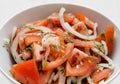 Tomatoes with onion