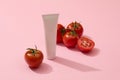 Tomatoes are packed with enzymes that can exfoliate your skin gently