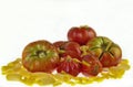 Tomatoes with pasta Royalty Free Stock Photo