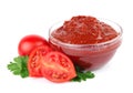 Tomatoes paste Royalty Free Stock Photo