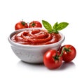 Tomatoes paste with tomatoes vegetables. Generated AI Royalty Free Stock Photo
