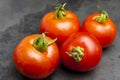 Tomatoes on Slate Royalty Free Stock Photo
