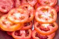 The Tomatoes slice background Royalty Free Stock Photo