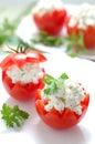 Tomatoes Stuffed with Feta