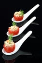 Tomatoes stuffed with tuna