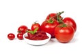 Tomatoes and Tomato Paste Royalty Free Stock Photo