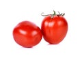 Tomatos isolated on white background Royalty Free Stock Photo